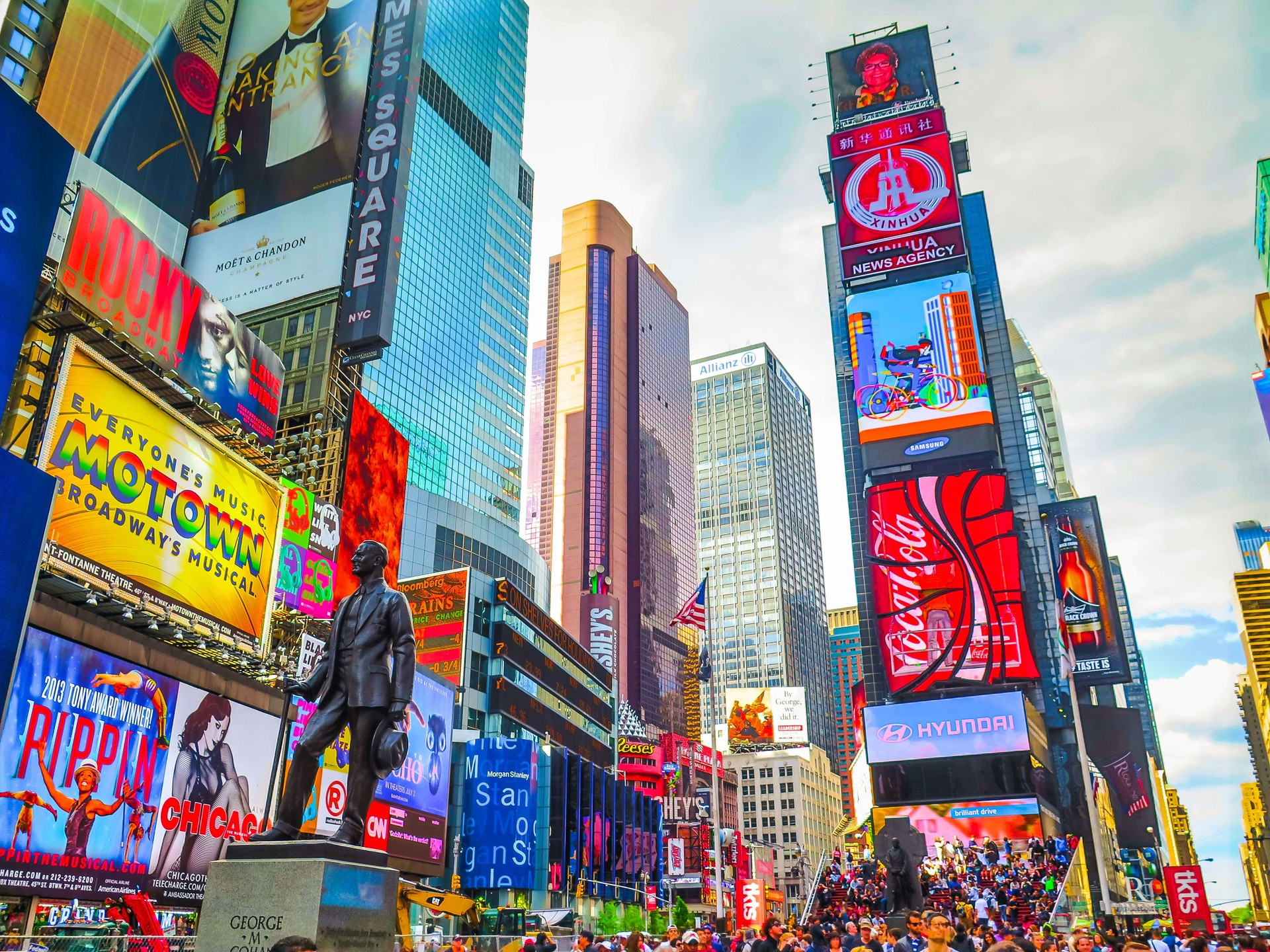Visiting New-York on the east coast of USA